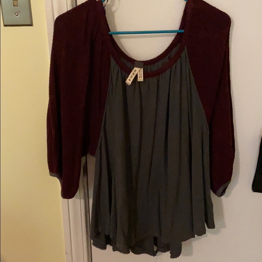 Free People Long Sleeve tip